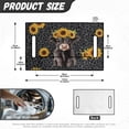 thumbnail image 7 of Whosucclay Sunflowers Highland Cattle Seat Cover, Durable Golf Cart Seat Cover Breathable Wear-Resistant Golf Cart Seat Protector for Most 2 Seats, 7 of 7