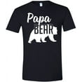thumbnail image 4 of Papa Bear T-Shirt Mens Tee Gift for Dad and Fathers Day Red, 4 of 5