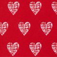 thumbnail image 5 of Jacob Alexander Men's Happy Valentine's Day Big White Hearts Pattern Pre-Tied Zipper Neck Tie - Red, 5 of 7