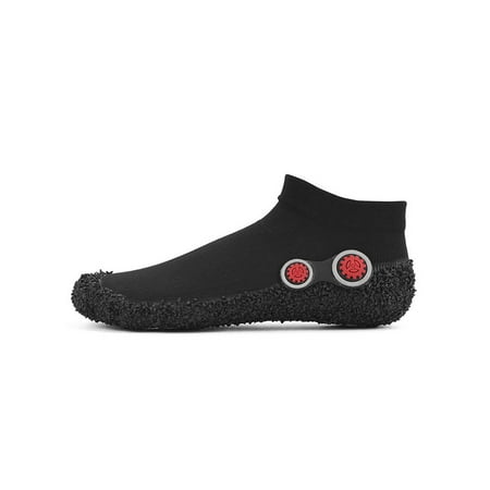

SIMANLAN Womens Mens Aqua Socks Soft Sole Beach Shoe Quick Dry Water Shoes Women Men Comfort Athletic Sneaker Unisex Barefoot Sneakers Black 8