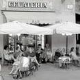 thumbnail image 3 of Blaustein, Alan 12x12 Black Modern Framed Museum Art Print Titled - Tuscany Caffe - 21, 3 of 5