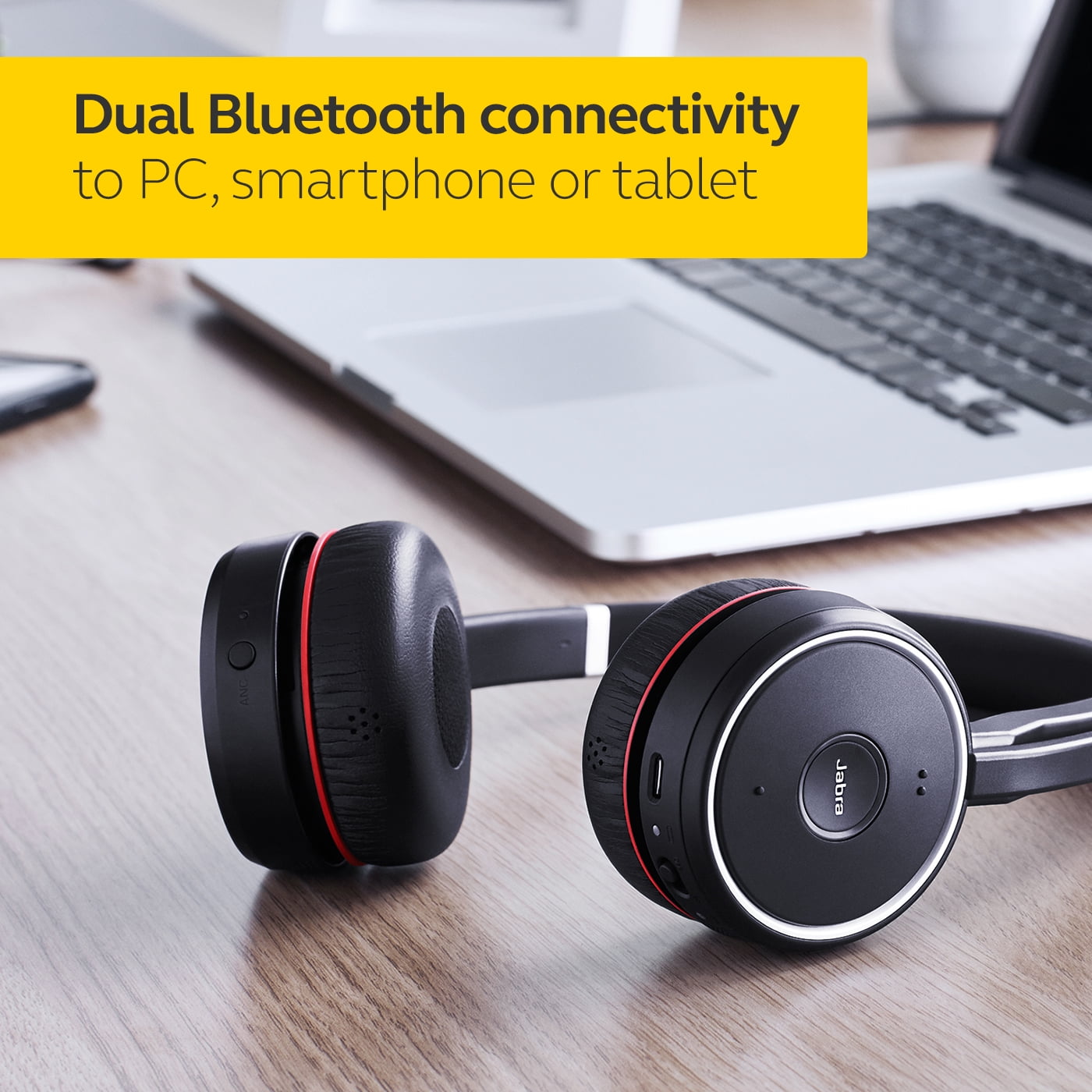 Jabra Evolve 75 Stereo MS, Charging Stand \u0026 Link 370 | Walmart Canada