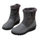 thumbnail image 1 of Botas Plataforma Tobillo para Mujer Zapatos Invierno Antideslizantes Piel Sintética para Exteriores (Gris 37), 1 of 8
