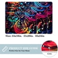 thumbnail image 2 of Note Machine Washable Non-Slip Polyester Door Rugs Office Rug Indoor Rug, 2 of 6