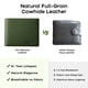 thumbnail image 3 of Cartera RUNBOX de piel auténtica plegable con bloqueo RFID, 12 tarjetas, 3 of 6