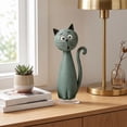 thumbnail image 5 of 3D Cat Figurine, Christmas Home Tabletop Decoration Statue, 5 of 6