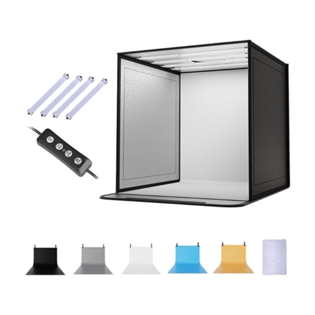 lionlar Photo Light Box Adjustable Picture Box for Small Items Jewelry Professionals 40cm