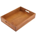 thumbnail image 1 of Retro Natural Hollow Garden Flower Wooden Planter Pot Box, 1 of 10