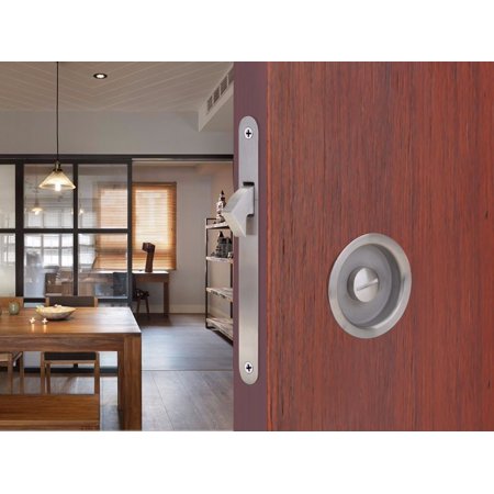 Tms Stainless Steel Invisible Barn Wooden Sliding Door Gate Cup