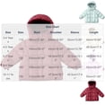 thumbnail image 3 of Xdegoge Toddler Kids Winter Puffer Jacket Hooded Thick Warm Coat Windproof Outerwear with Pockets for Boys Girls Fall Padded Parka Down Snow Wear, 3 of 5