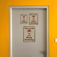 thumbnail image 6 of Portrait Round Plus Take A Bath You Dirty Cowboy Wall or Door Sign | Funny Naughty Decor -Small, 6 of 8