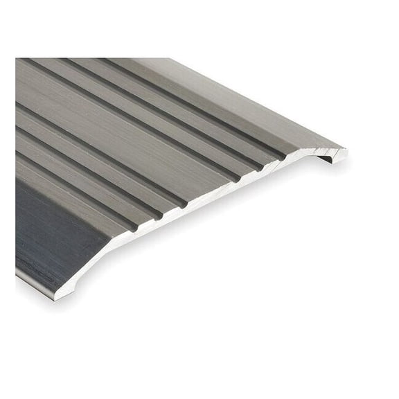 National Guard Saddle Threshold,Fluted Top,4 ft.,Alum 425-4