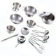 thumbnail image 3 of Juego de Ollas y sartenes ANGGREK acero inoxidable 16 Uds juguete de cocina, 3 of 7