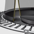 thumbnail image 6 of 8FT Trampoline for Kids, 96" Outdoor Backyard Trampoline with Safety Enclosure Net, Springfree Bungee Trampoline for Kids, Heavy-Duty Galvanized Steel Frame Black, 6 of 8