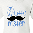 thumbnail image 4 of Inktastic I'm the Little Mister with Mustache Youth T-Shirt, 4 of 5