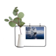 thumbnail image 1 of El agua del océano azul boat people picture Marco De Metal Florero De Cerámica Decoración, 1 of 4