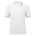 thumbnail image 5 of FUZHIQ Men's Slim Fit Short Sleeve Polo Shirts Contrast White Collar , Breathable Soft Lightweight Multi Colors for Summer Golf Business Daily Wear,M, 5 of 9