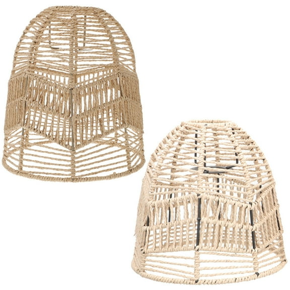 Toddmomy Lamp Shades Ceiling Metal 2Pack 9.3X8.1X2.2in