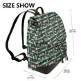 thumbnail image 2 of Disketp UAE Travel1 1 Mochila de Cuero para Mujer, Bolso de Espalda Antirrobo con Estilo para Viaje, Trabajo y Uso Diario, 2 of 4