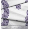thumbnail image 3 of Soimoi Cotton Voile Fabric Paisley Block Print Fabric by The Yard 42 Inch Wide, 3 of 3