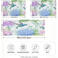 thumbnail image 2 of Coolnut Watercolor Flower Hummingbird Satin Pillowcase for Hair and Skin Silk Pillowcase, Queen Size(20x30 inches) - Slip Cooling Satin Pillow Covers with Envelope Closure（271） Home Decor Gifts, 2 of 7