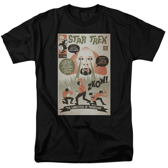 Star Trek Tos Episode 45 Adult 18/1 T-Shirt Black