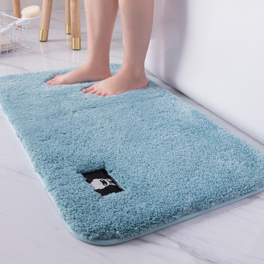 Details about   Non-Slip Bath Mat Soft Thick Bathroom Rug Water Absorbent Shower Mat Washable 1X 