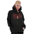 thumbnail image 3 of Betty Boop Success Story Self Made Hoodie Sweatshirt Women Brisco Brands S, 3 of 6