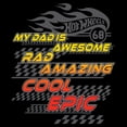 thumbnail image 3 of Men's Hot Wheels My Dad Is Awesome Graphic T-Shirt, 3 of 6