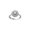 Sterling Silver, variant on Fine Jewelry 10K White Gold Round-shape Lab Grown Diamond Cluster Halo Engagement Ring (1/5 Cttw, D-F Color, VS1 Clarity) Size 5
