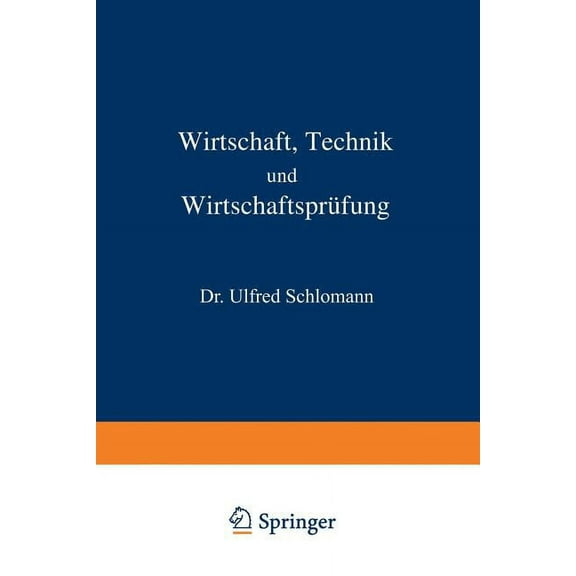 WirtschaftsprÃ¼fer Wirtschaft Technik Und WirtschaftsprÃ¼fung, Book 4, (Paperback)
