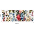 thumbnail image 7 of Pioneer Flower Floral Print Pattern Kitchen Rug Mat,Kitchen Runner Rugs Non Skid Washable,Decorative Kitchen Floor Mats for Kitchen,Sink,Laundry,17"x47.2", 7 of 7