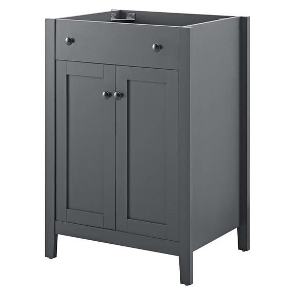 Vanity Cabinet, Sink not included, Wood, Grey Gray, Modern Contemporary Urban Design, Hotel Bedroom Bathroom Master Suite Guest