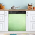 thumbnail image 5 of IAUYY Magnetic decorative sticker - 23x26 Inch PVC Refrigerator Decorative Cover, Removable DIY Art for Kitchen Appliances A Light Green, 5 of 6
