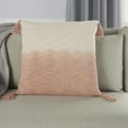 thumbnail image 3 of Nourison Life Styles Ombre Tassels Blush 22" x 22" Throw Pillow, 3 of 4