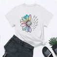 thumbnail image 6 of Yubnlvae Plus Size Workout T-Shirts for Women - Trendy 2025 Summer Yoga, Gym, Casual Short-Sleeve Athletic Tops (Breathable, Moisture-Wicking) White XXL, 6 of 8