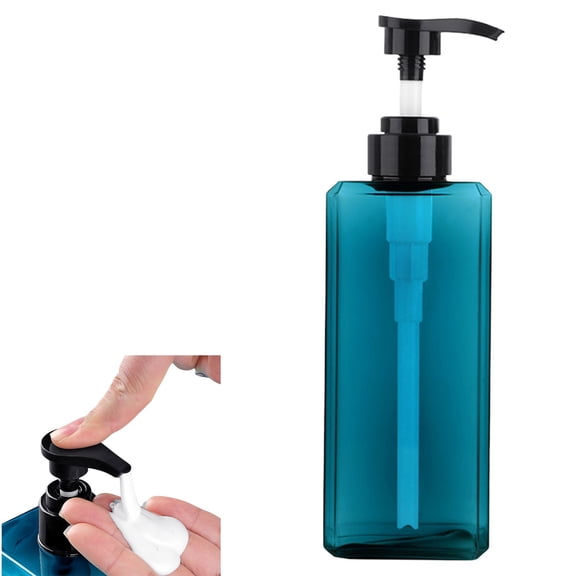 Refillable Pump Bottles for Shower Body Wash Shampoo Dispenser Empty Plastic Press Bathroom Liquid Body Soap Gel Lotion Dispenser