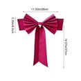 thumbnail image 3 of Wedding Chair Sash Bow, Elegant No-Tie Sashes, Modern Chair Back Cover for Weddings, Hotels, and Holiday Gatherings, Available in 6 Colors, 3 of 6