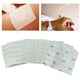 thumbnail image 5 of 100 unidades de cinta adhesiva transparente impermeable de poliuretano, antialérgica, para fijación de heridas (10 x 12 cm), 5 of 13