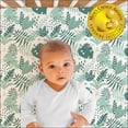 The Peanutshell Fitted Crib Sheets for Boys or Girls, 4 Pack Set, Green