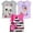 Gray / purple / pink, variant on Dreamworks Gabby's Dollhouse Pandy Paws MerCat Toddler Girls 3 Pack T-Shirts Toddler to Big Kid