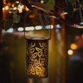 thumbnail image 3 of Solar Lantern for Outdoor LED Garden Hanging Garden Lantern Decorative - Black, 3 of 8