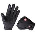 thumbnail image 4 of Deportes al aire libre de otoño e invierno para hombre, además de pantalla táctil de terciopelo, guantes cálidos para montar en bicicleta de esquí (naranja L) brillar Hogar, 4 of 5