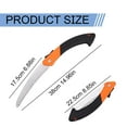 thumbnail image 4 of Curved Blade Folding Hand Saw woodworking tools, 1 Curved Blade Folding Hand Saw Woodworking Tools, Orange, 4 of 8