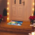 thumbnail image 4 of SDJMa Christmas Doormat,Outdoor Merry Christmas Santa Snowman Reindeer Decorative Door Mat,Outdoor Rug for Christmas Front Door, Entryway Decor (16 x 24 Inch), 4 of 7