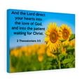 thumbnail image 4 of Scripture Walls  Waiting For Christ 2 Thessalonians 3:5 Bible Verse Canvas Christian Wall Art Ready to Hang Unframed, 4 of 9