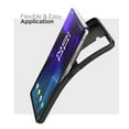 thumbnail image 2 of Encased Samsung Galaxy S21 Case (Thin Armor) Slim Flexible Grip Phone Cover (Black), 2 of 7