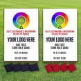 thumbnail image 4 of VictoryStore Cornhole Games - Custom Logo Cornhole Bag Toss Game - Custom Photo Cornhole - Custom Business Logo Bag Toss Corn Hole Game (1), 4 of 4