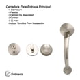 thumbnail image 3 of Cerradura de Gatillo Alfaloc Entrada Principal Acero Inoxidable Alta Seguridad SS3, 3 of 7