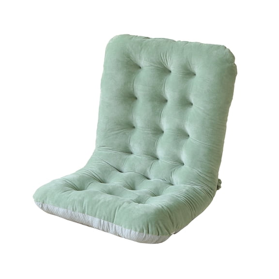 IMossad Outdoor Patio Cushion, Rocking Chair Cushion, Tufted Pads, Set of Upper and Lower with Ties,17.7×31.5In
